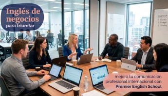 El inglés de negocios para triunfar para Premier English School